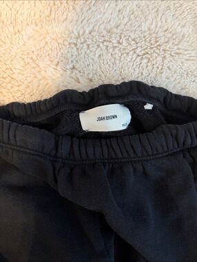 Joah Brown Black Elastic Waist Joggers